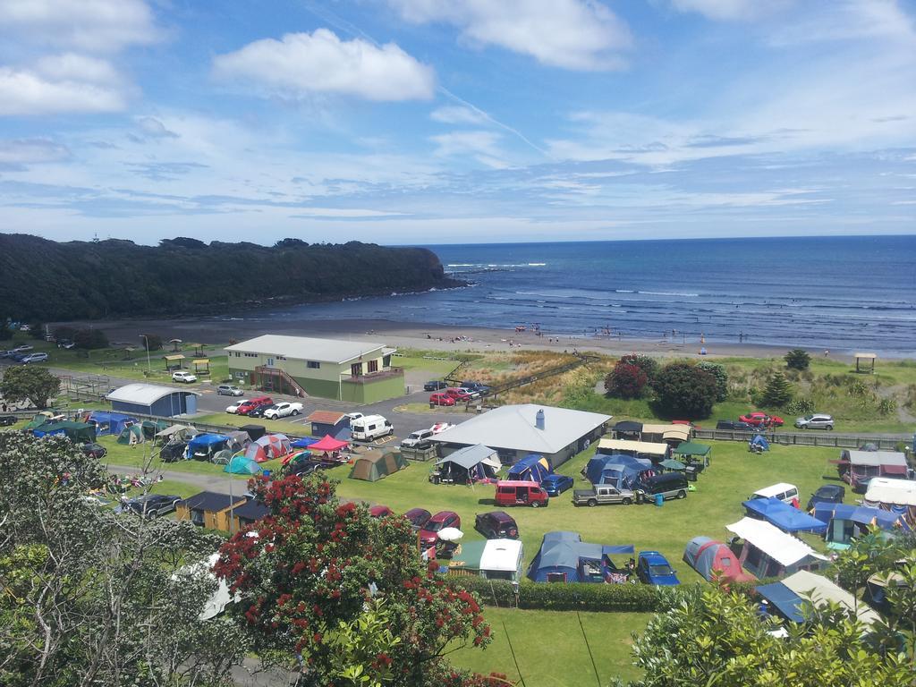 Hotel Opunake Beach Kiwi Holiday Park Extérieur photo